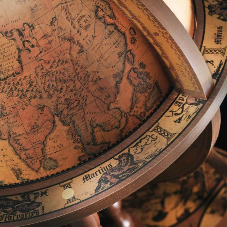Floor globe bár "Minerva"